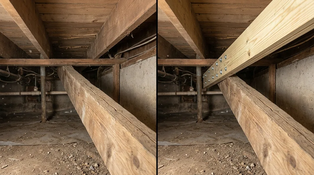 Sagging Floors in Old Omaha Homes: Causes, Fixes and Real Costs