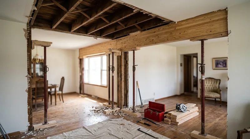 Beam Replacement & Load-Bearing Wall Removal Omaha